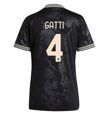 Juventus Federico Gatti #4 Tredjetröja Dam 2025-26 Kortärmad